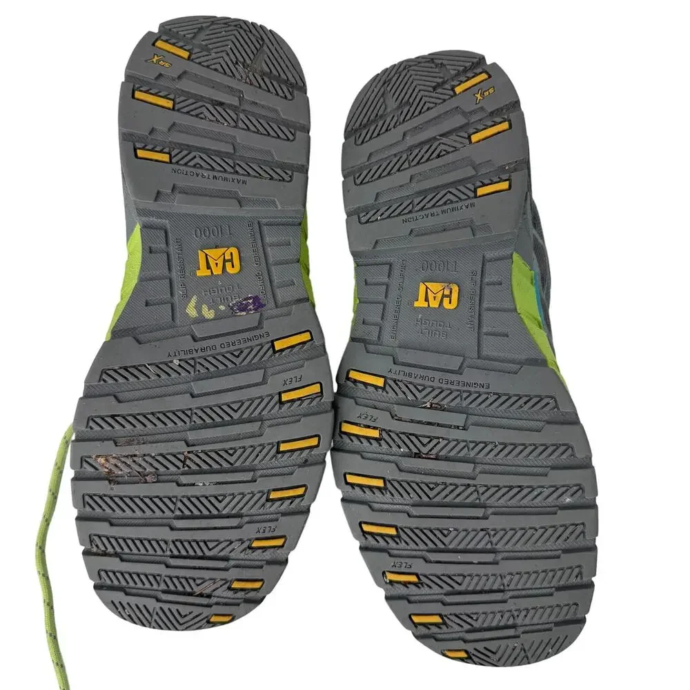 CAT Caterpillar Ergo Work‎ Shoes Connexion Steel Toe Multicolor Womens Size 7 - Picture 9 of 11
